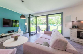Bewusstsein - Modernes Apartment mit Terrasse, Walk-In-Dusche & Wellnesszugang, Krakow Am See